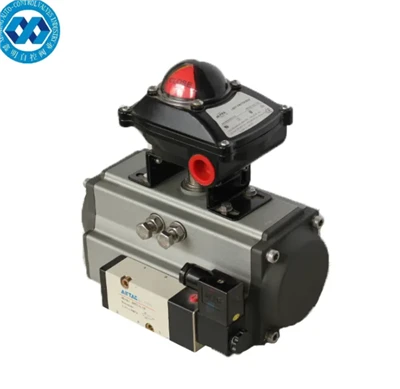 מפעיל צילינדר פנאומטי שסתום Airtac עם מחוון מיקום מפעיל
