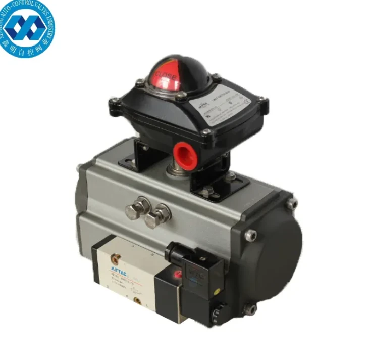 מפעיל צילינדר פנאומטי שסתום Airtac עם מחוון מיקום מפעיל
